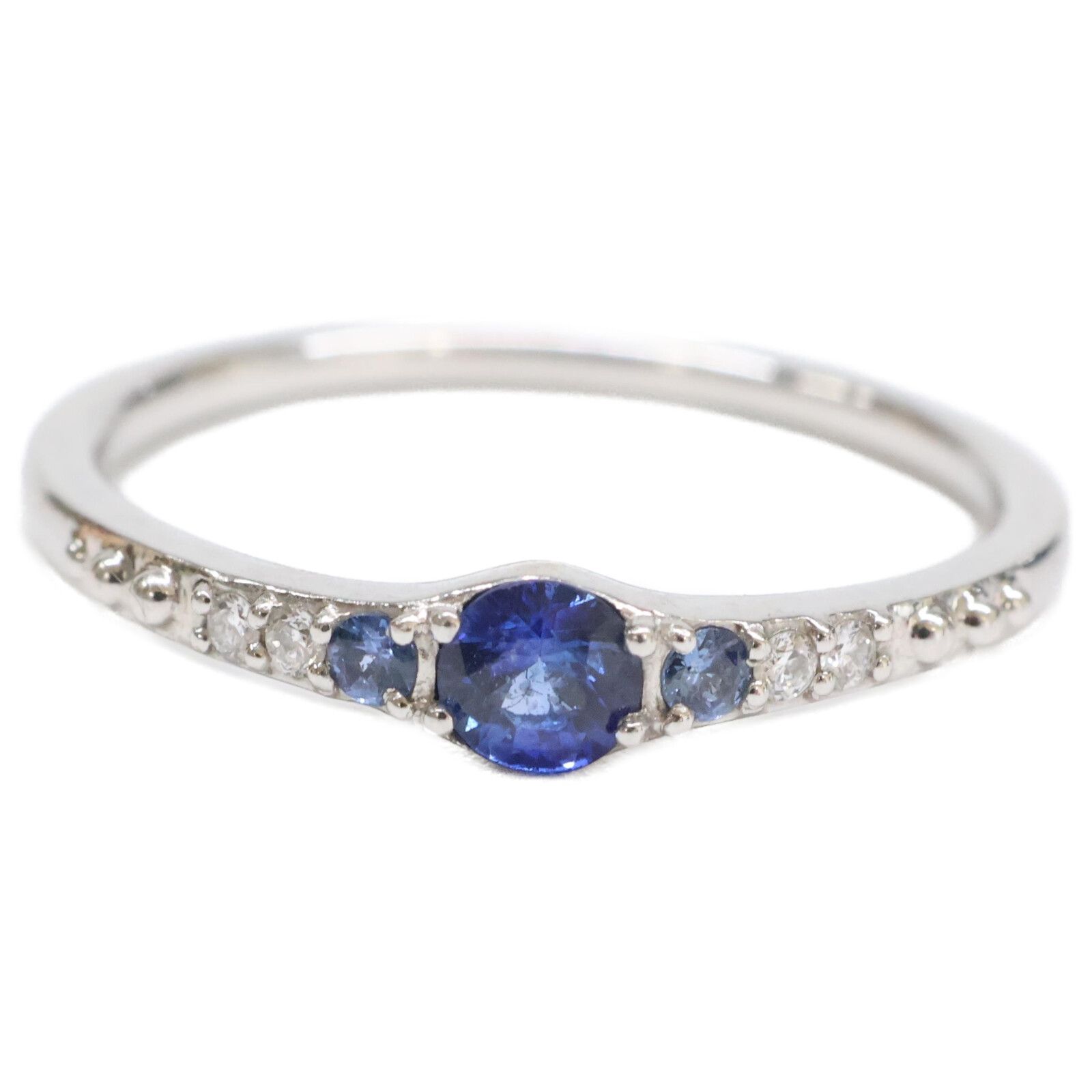 オレフィーチェ☆Pt950「レート」リングダイヤ0.04ct 12号 Orefice オレフィーチェ 【美品】Pt950 0.02 ニコラ