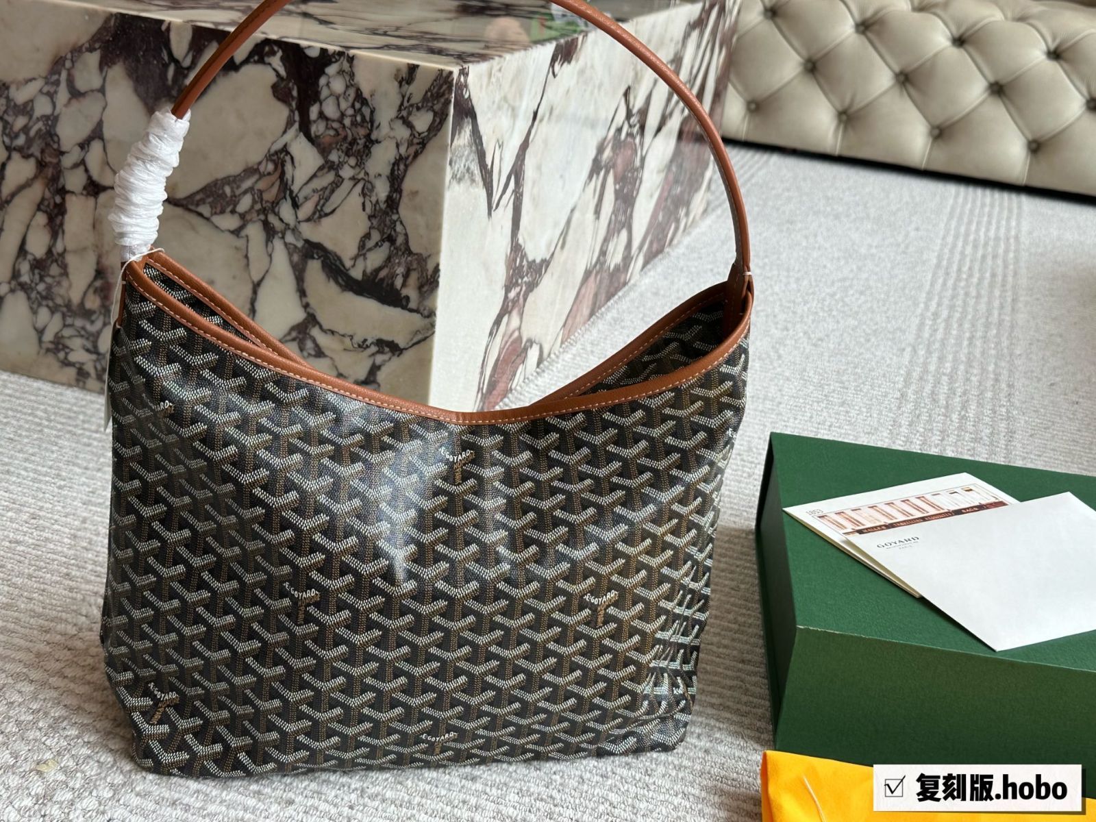 今日 Goyard ミニホボ アンダーアームバッグ 45×28cm