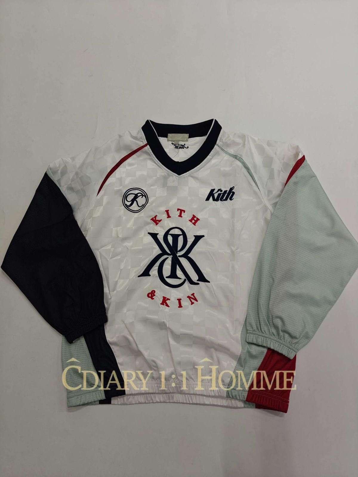 Kith Checkered Satin Pullover 