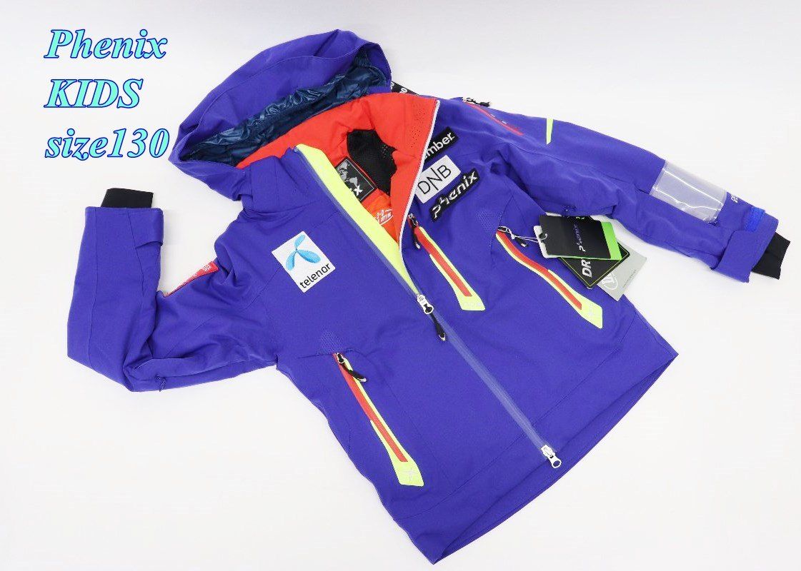 新品　フェニックス　phenix ジャケット　Lサイズ　ブルー フェニックス phenix Phenix フェニックス Thunderbolt Jacket