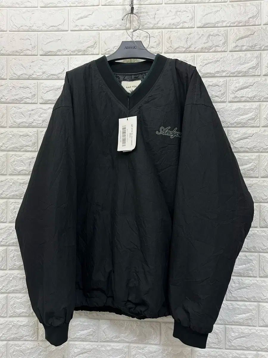 アンドユー ホールネック Vネック ダウン ウィンドブレーカー 2