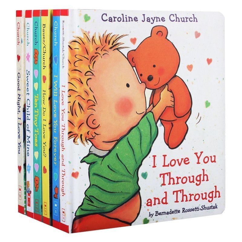 Caroline Jayne Churchボードブック6冊セット 英語絵本　名作 新品未使用Caroline Jayne Church 英語絵本 洋書 6冊セット