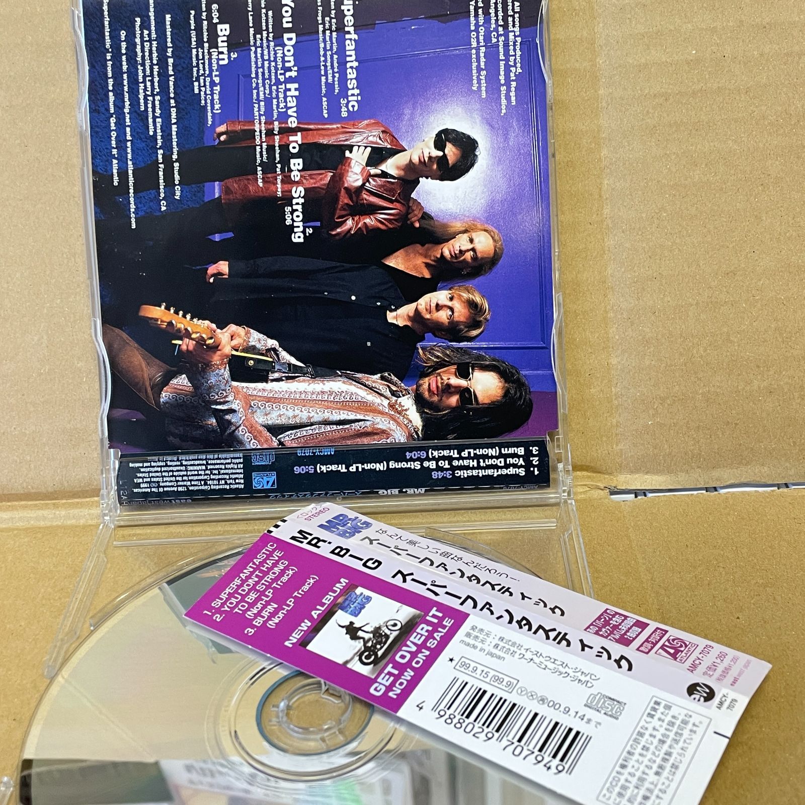 MR.BIG ミスタービッグ 廃盤マキシシングルCD スーパー