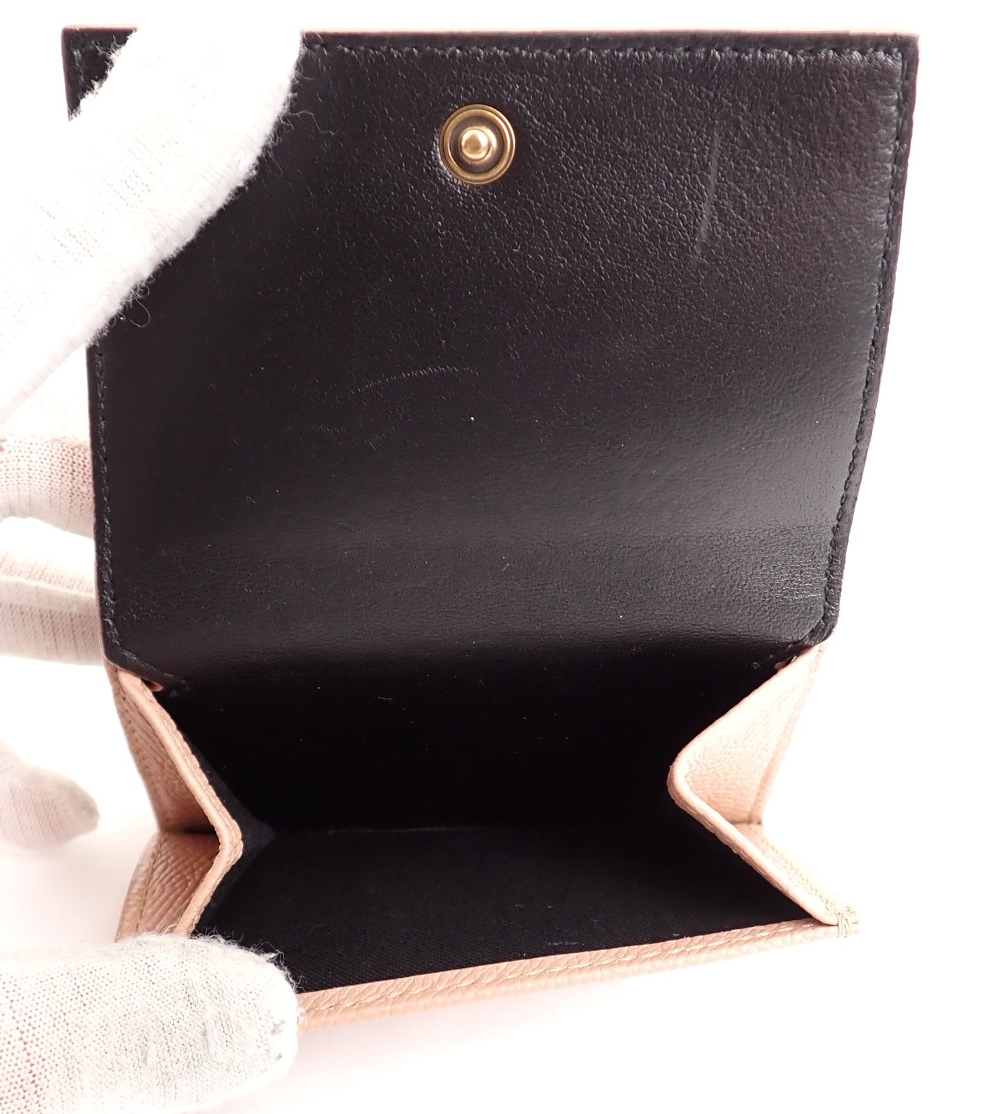 美品 箱付き BALENCIAGA(バレンシアガ) ヴィルコンパクトウォレット  