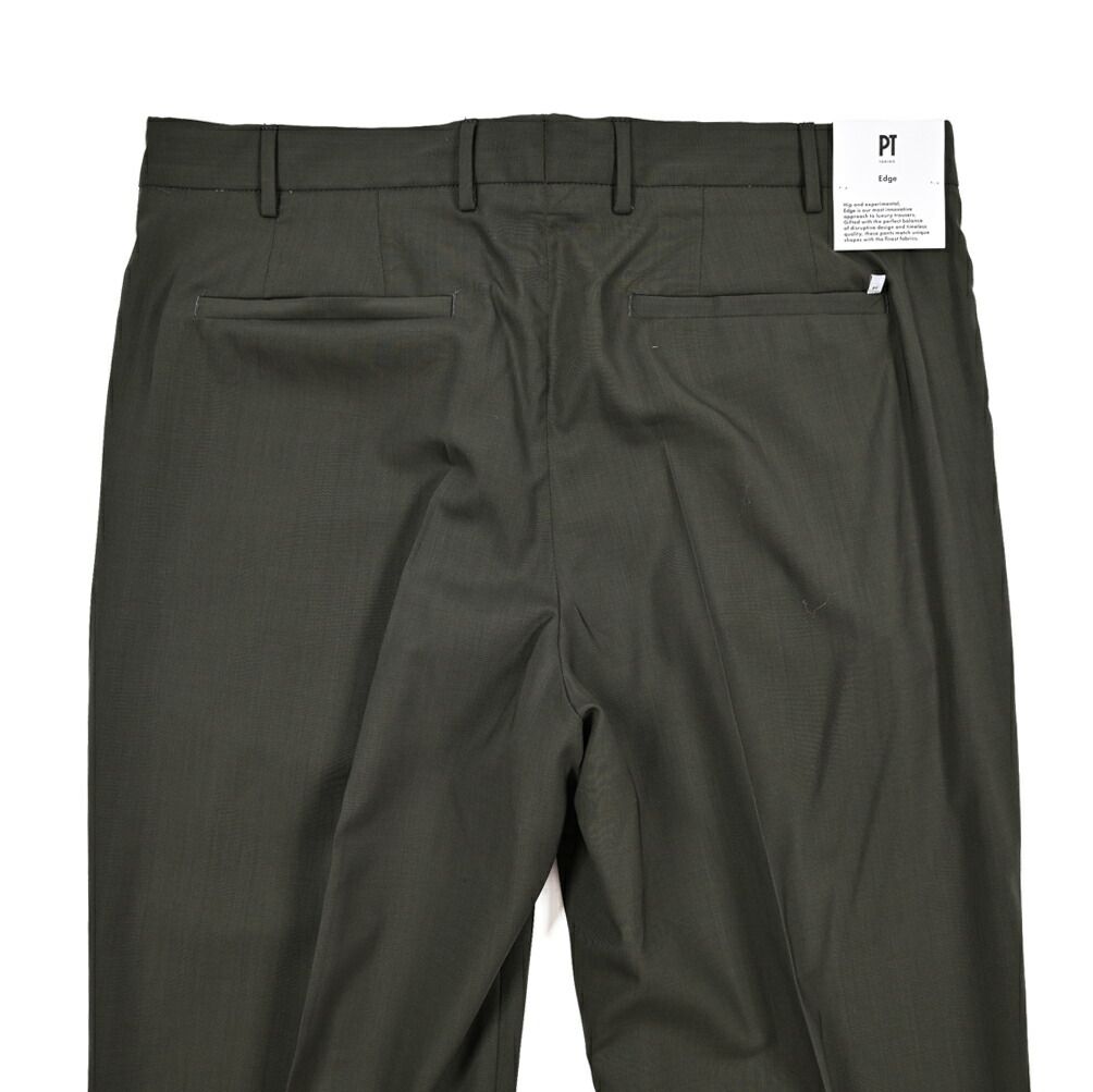 【未使用品】PT TORINO EDGE TREDICI 太ストライプ 46 PT TORINO ピーティートリノ / Edge DICIANNOVE SUPER 130's