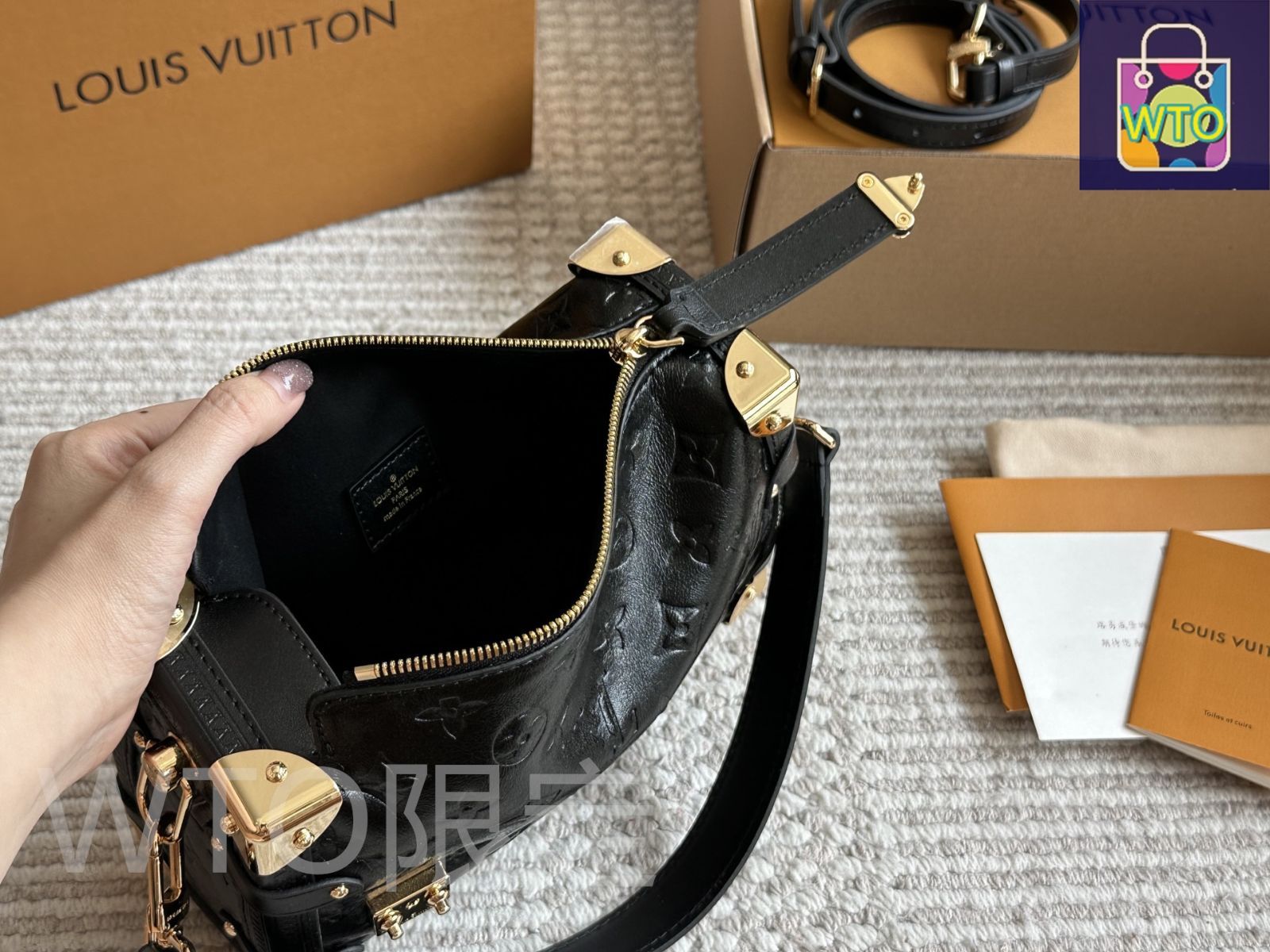 ⚠️訳あり　ルイヴィトン　サックショッピング 今日特価】LV ルイヴィトン Soft Trunk ソフトトランク 男女兼用