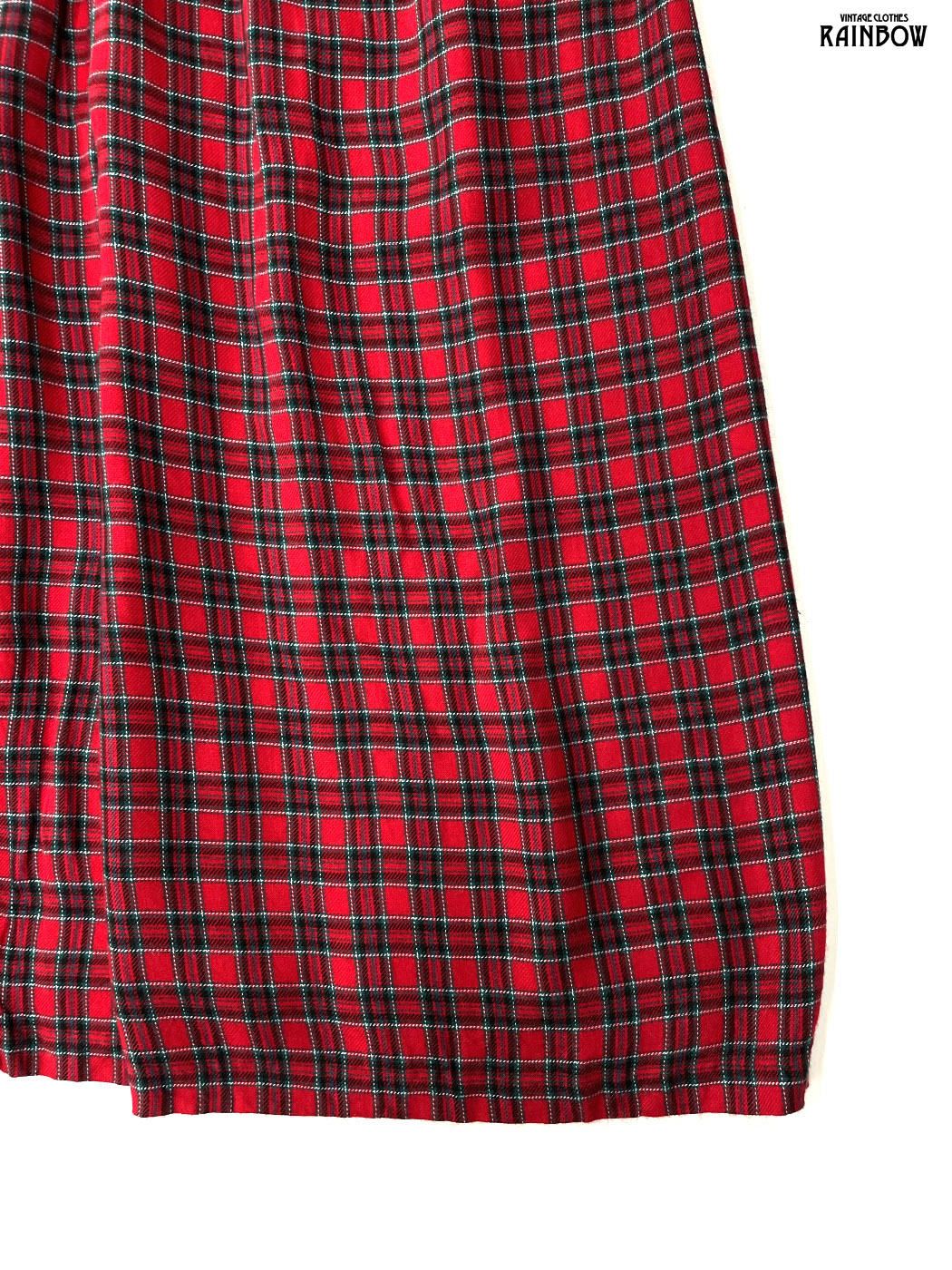 レース チェック柄