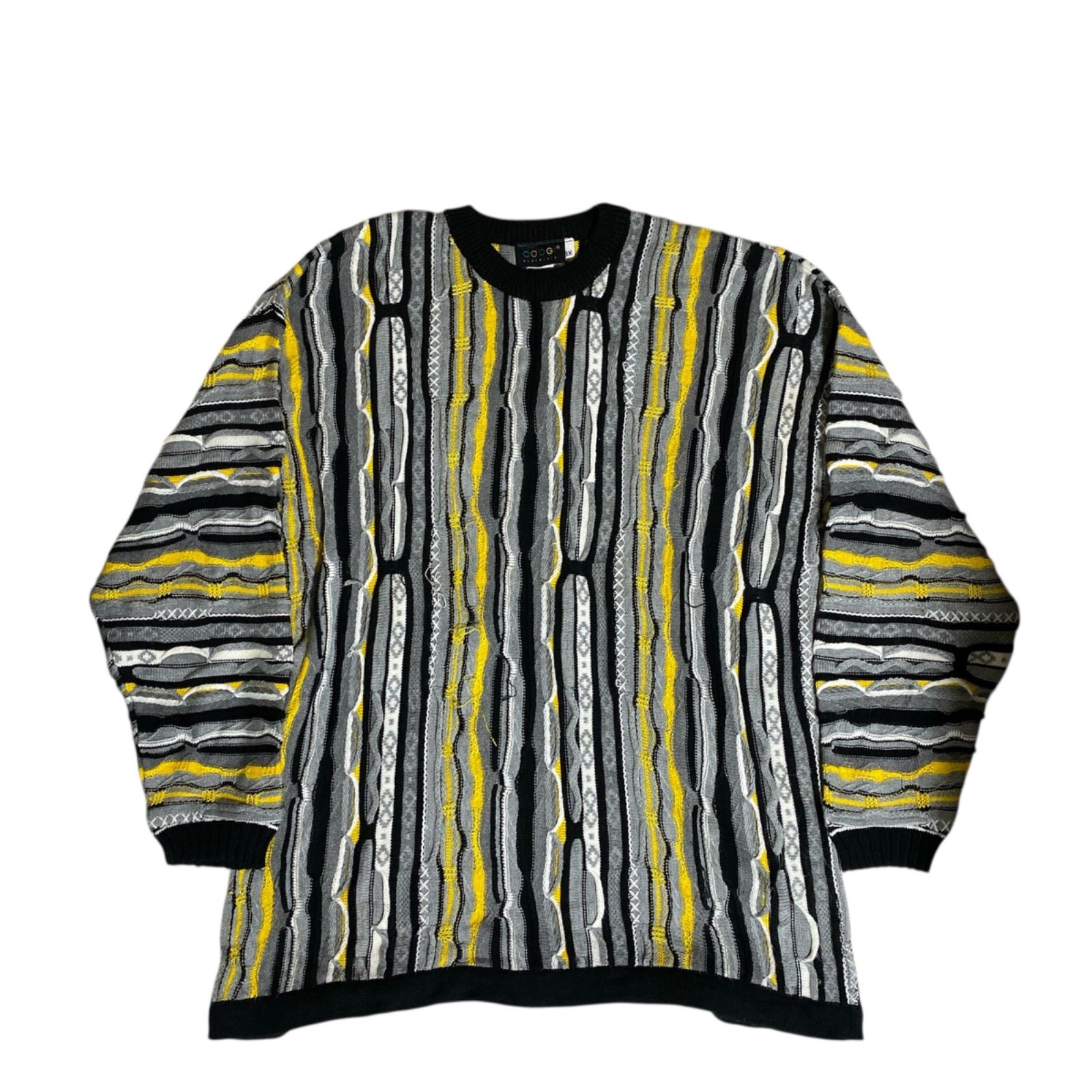 オーストラリア COOGI クージー 3D ニットブランド 総柄 セーター 秋
