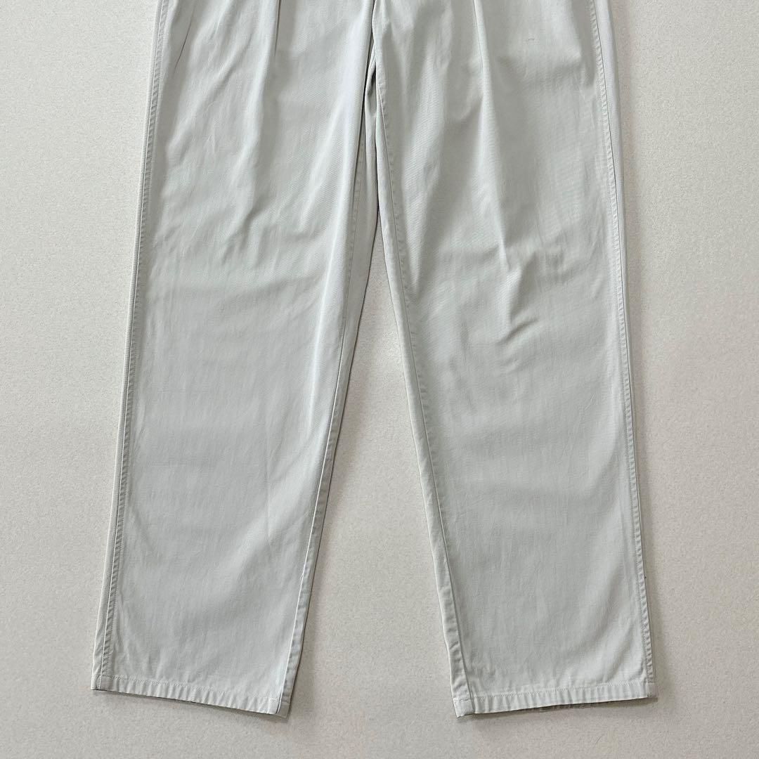 ラルフローレン　 ポロチノ　ツータック　ボックスロゴ W38 L30] VINTAGE POLO CHINO 2tuck Pants_no.8 |