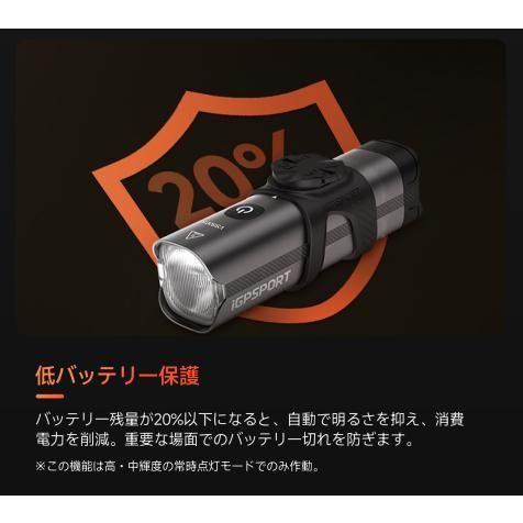 高品質スマートバイクフロントライト VS1200S