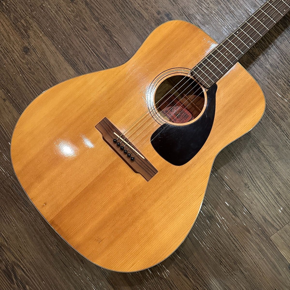 201：Yamaha FG-140 ヤマハ　アコースティックギター　ジャンク Yahoo!オークション -「yamaha fg-140」の落札相場・落札価格