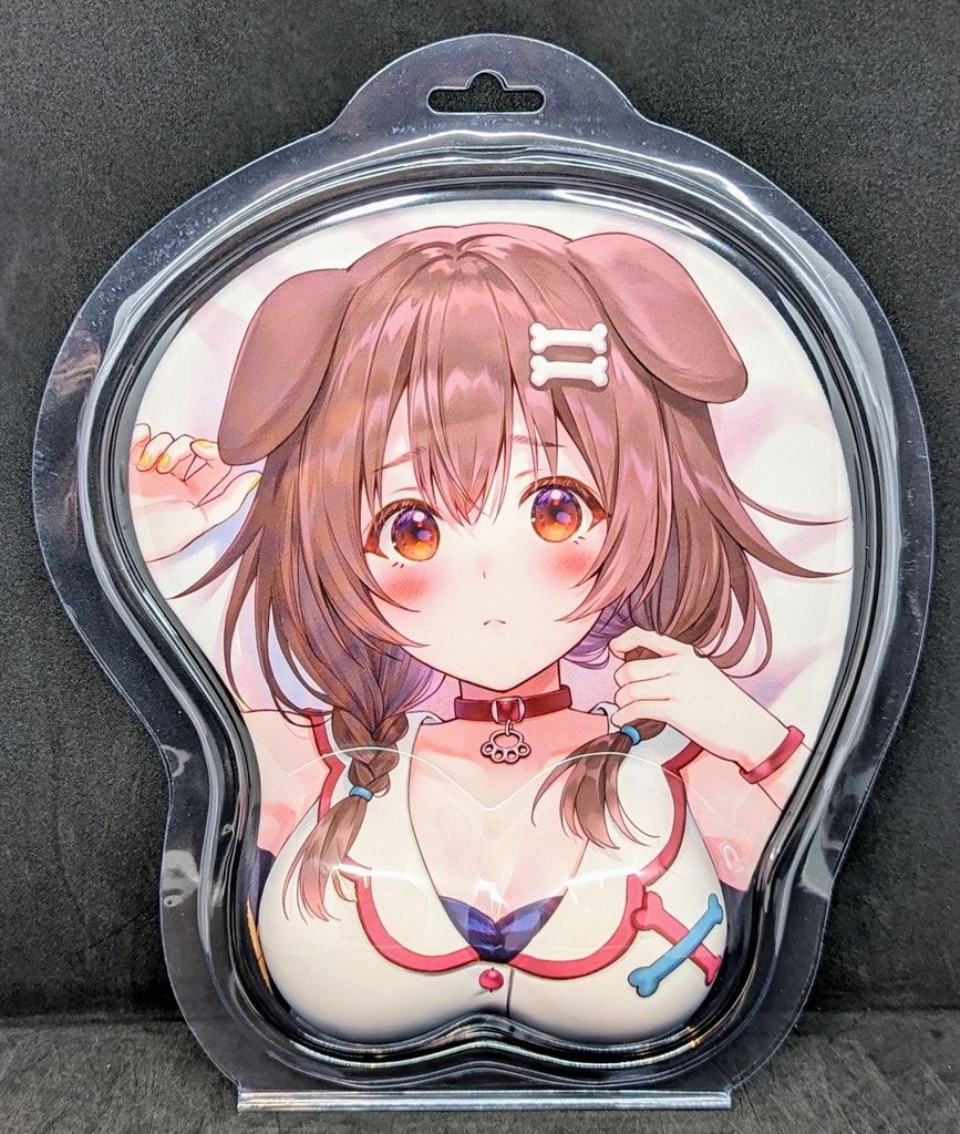 ホロライブ 戌神ころね おっぱいマウスパッド 2周年記念グッズ 未使用品 戌神ころね 活動二周年記念 おっぱい マウスパッド ホロライブの通販