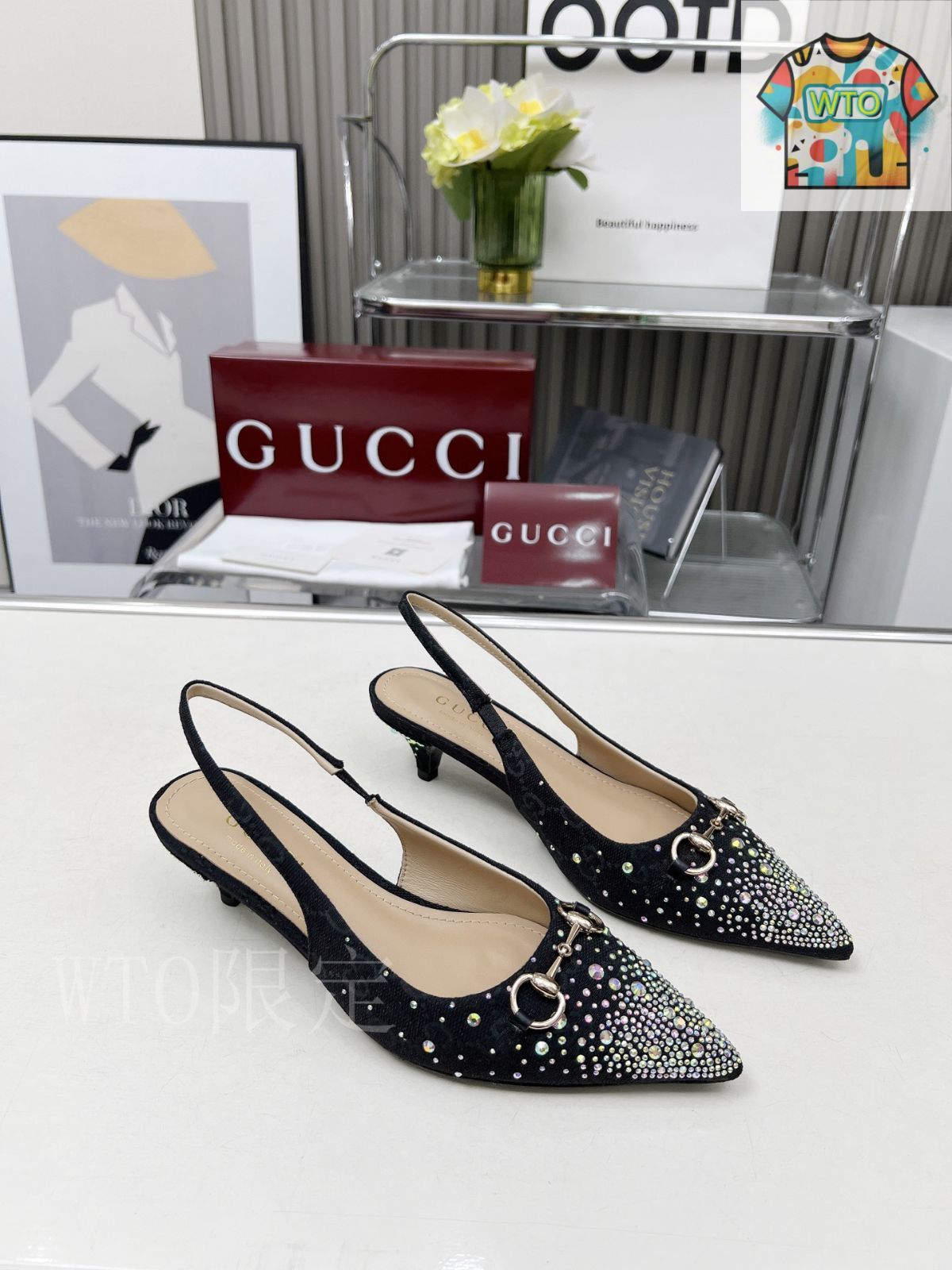 ✴極美品✴GUCCI ヒール 極美品GUCCI グッチ GGマーモント ヒールサンダル エスパドリーユ