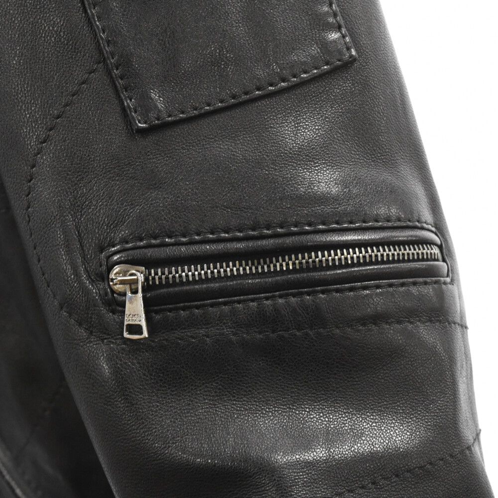 DOLCE & GABBANA (ドルチェアンドガッバーナ) Leather Jacket