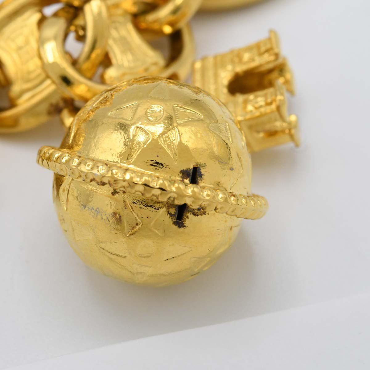 CELINE チャームブレスレット 凱旋門スターボール