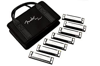 Fender フェンダー ハーモニカ BLUES DELUXE 7 PACK W CASE