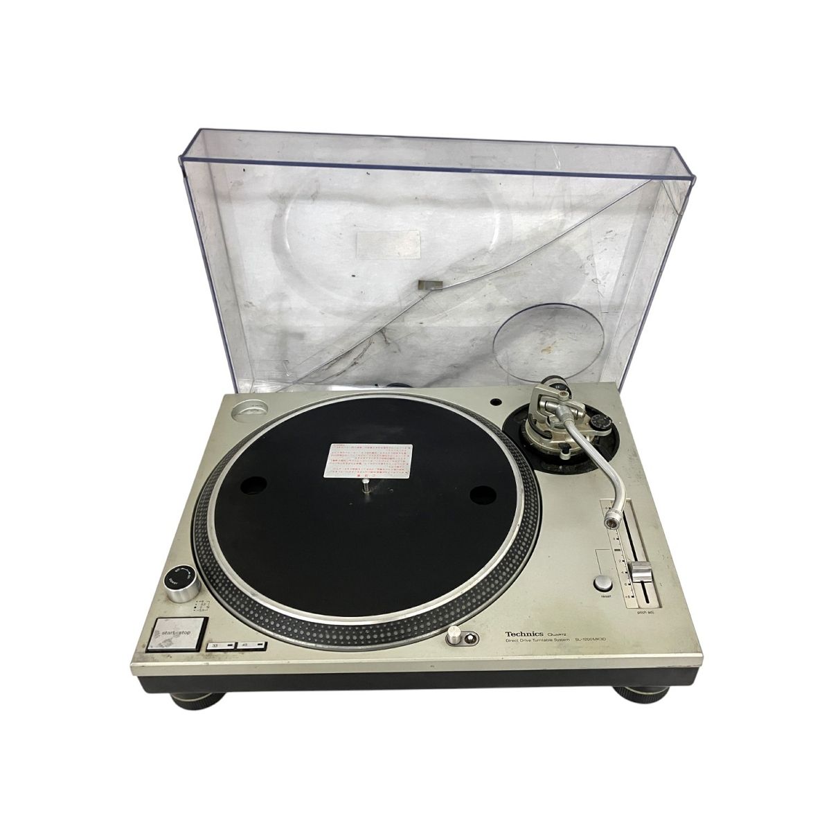 たぬき 希少 Technics SL-1200MK3D 音響機材 ターンテーブル テクニクス DJ機材