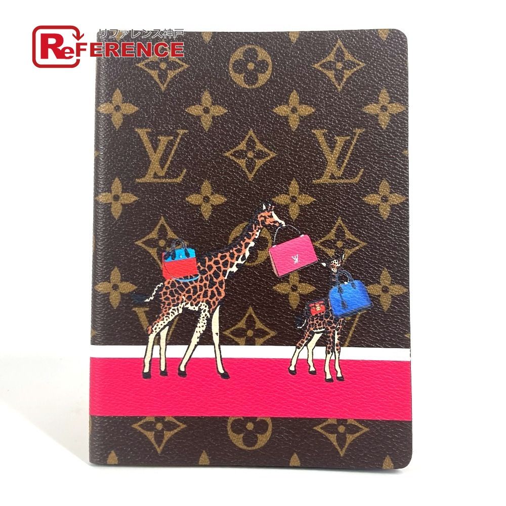 LOUIS VUITTON ルイヴィトン ノートブック カイエクレマンス モノグラムキャンバス ブラウン