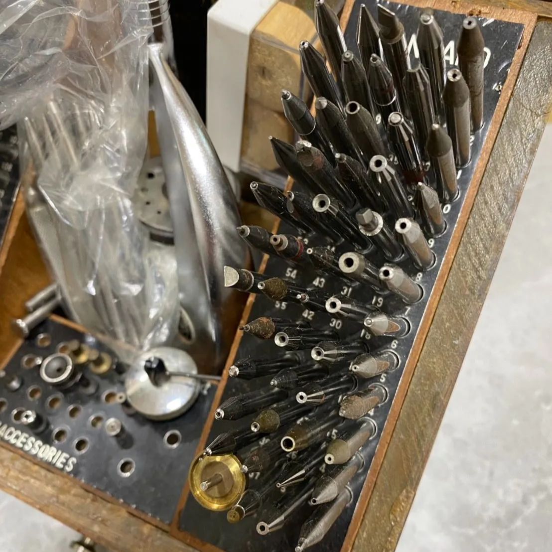 GEM スタッキングツール 時計用工具 ポンス台 時計 修理 工具