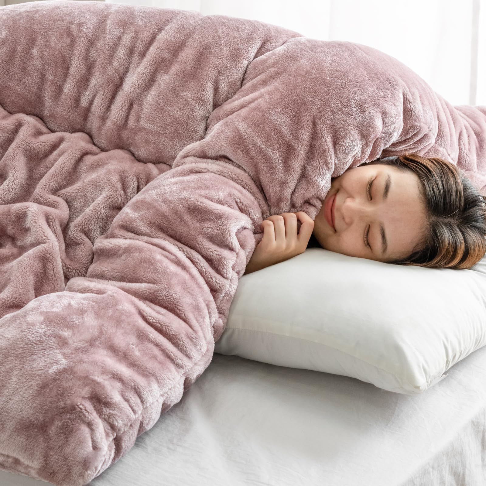 発熱 吸湿 機能綿 高密度 フランネル生地 中綿1.5㎏ 洗える シングル 軽い 暖かい 掛け布団 冬用 もはや こたつ R 布団 掛けふとん タンスのゲン 22200043 86894