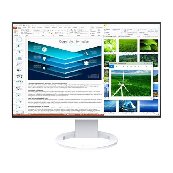 EIZO EV2456-WT 液晶ディスプレイ 24.1型 1920×1200 DVI、HDMI、D-Sub