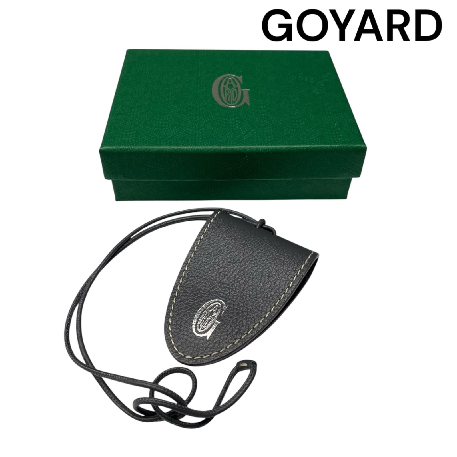 美品 ゴヤール GOYARD クロ ユニバーサル バッグクリップ マグネット
