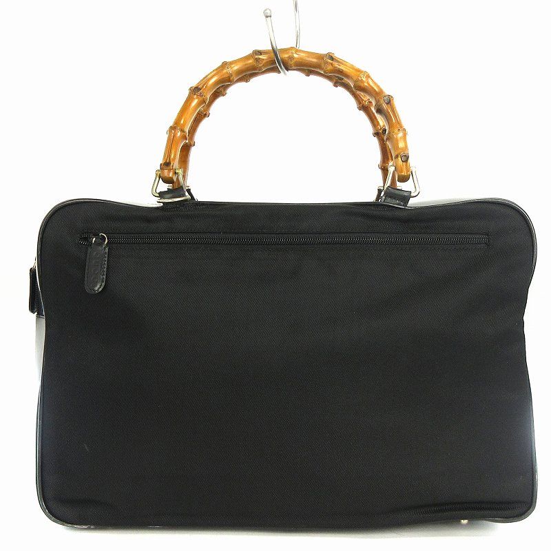 GUCCI グッチ オールドグッチ バンブーレザートートバッグ