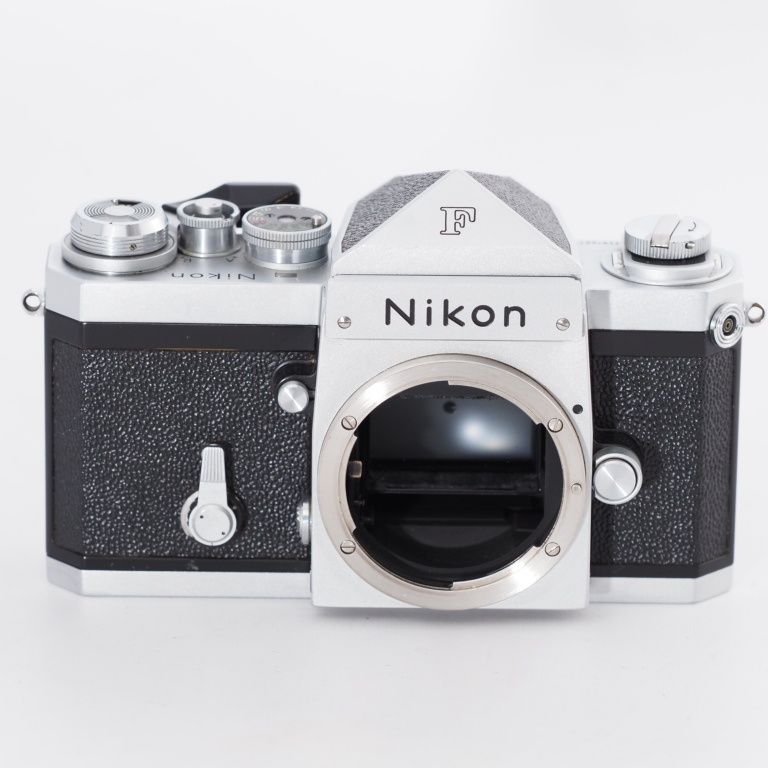 Nikon ニコン フィルム一眼レフ F アイレベル シルバー 中期 ボディ - メルカリ