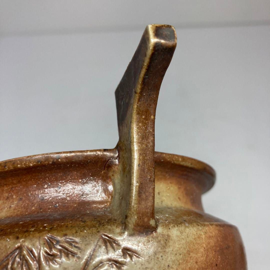 備前焼 三足香炉 東さ5-1213② - メルカリ