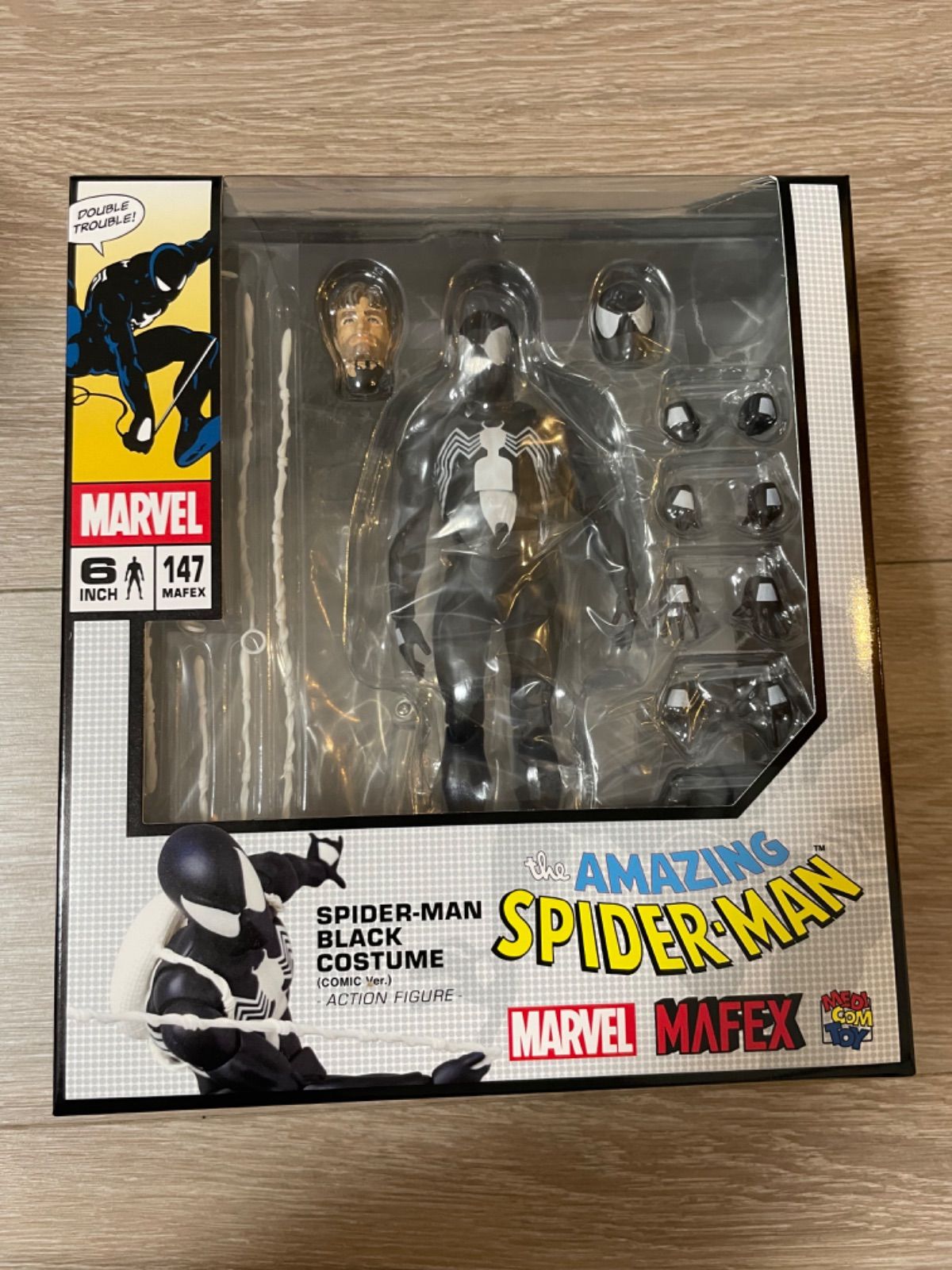 MAFEX SPIDER-MAN BLACK COSTUME COMIC Ver - ホビーメイン プレマート