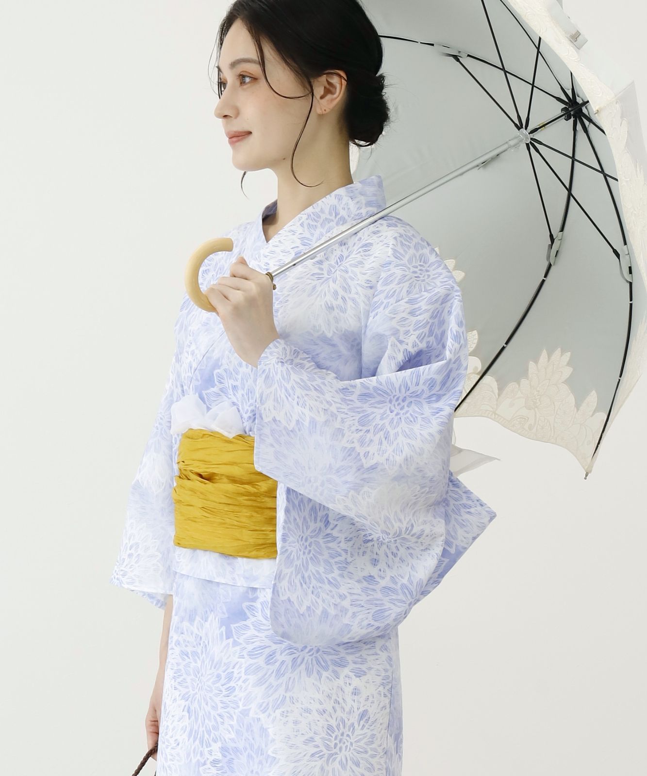 |大人ワンピース浴衣