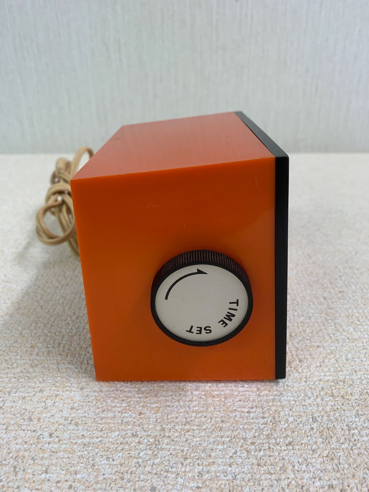 送料込み☆新生電機株式会社/オネックス【パタパタ時計】The time/レトロ COPAL パタパタ時計 （オレンジ） - 「宝の森」昭和レトロ