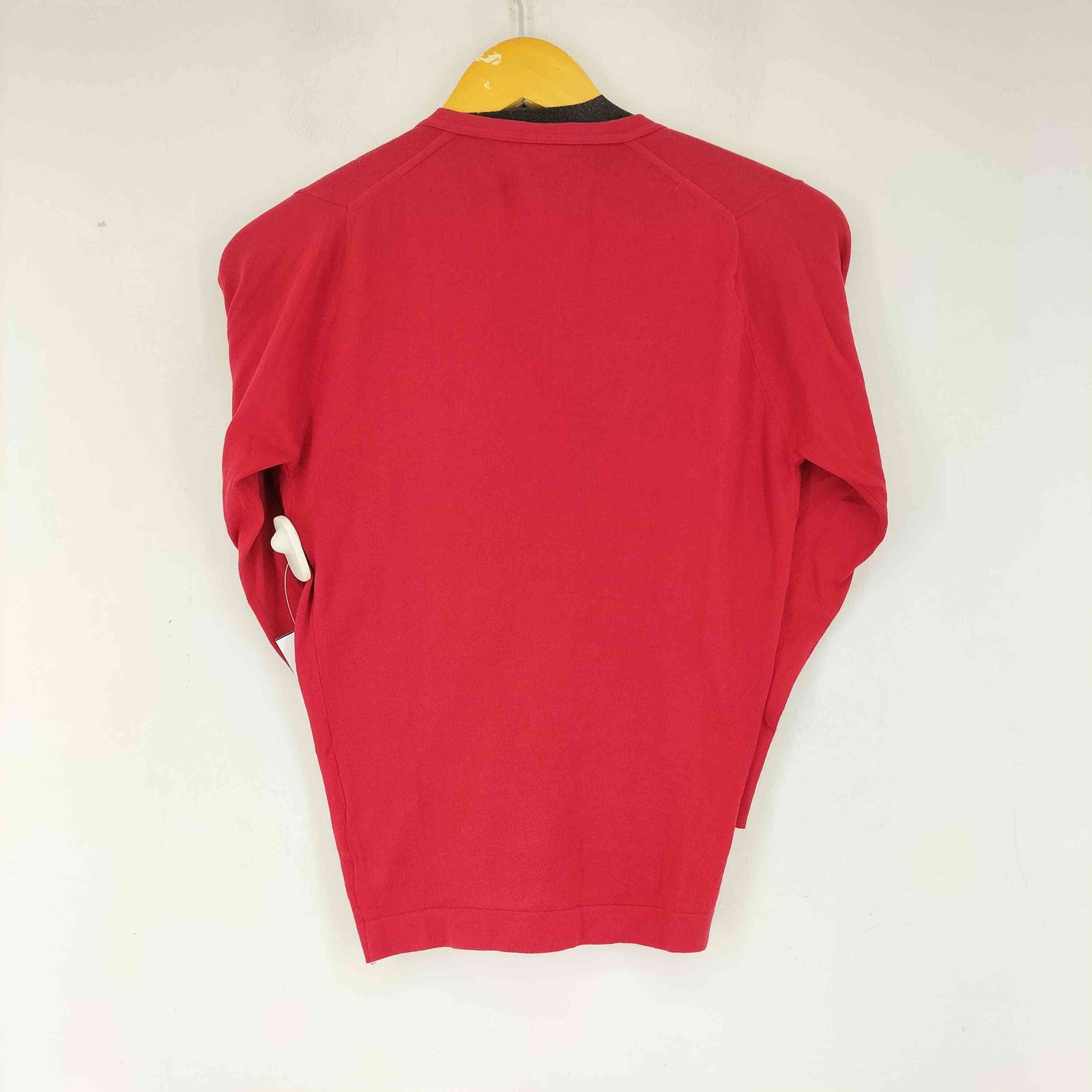 JOHN SMEDLEY　ジョンスメドレー　アンサンブルカーディガン　赤　Sサイ 134358-1.jpg