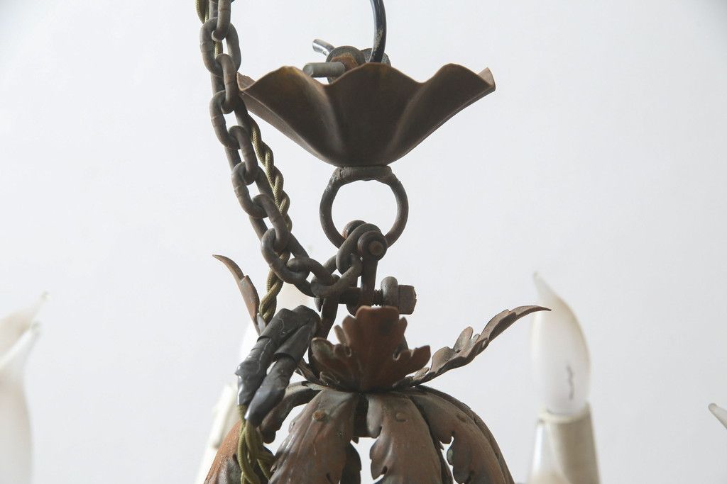 ☆事前問合せ必須☆ シャンデリア フランスアンティーク ロート