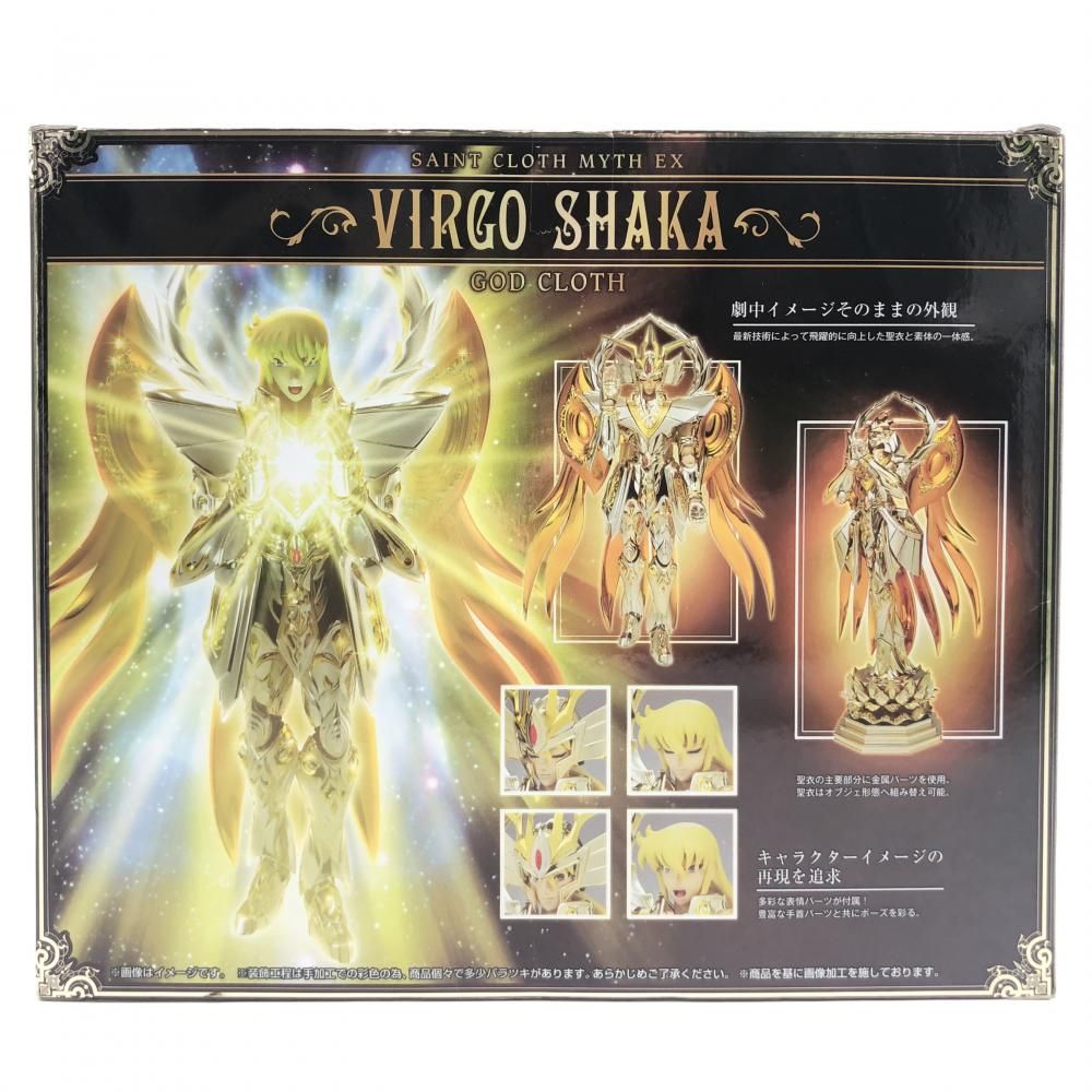 聖闘士星矢聖衣神話EX　乙女座　シャカ　神聖衣【新品未開封】 聖闘士星矢：大人気の聖闘士聖衣神話EX シャカが“20thリバイバル版”に