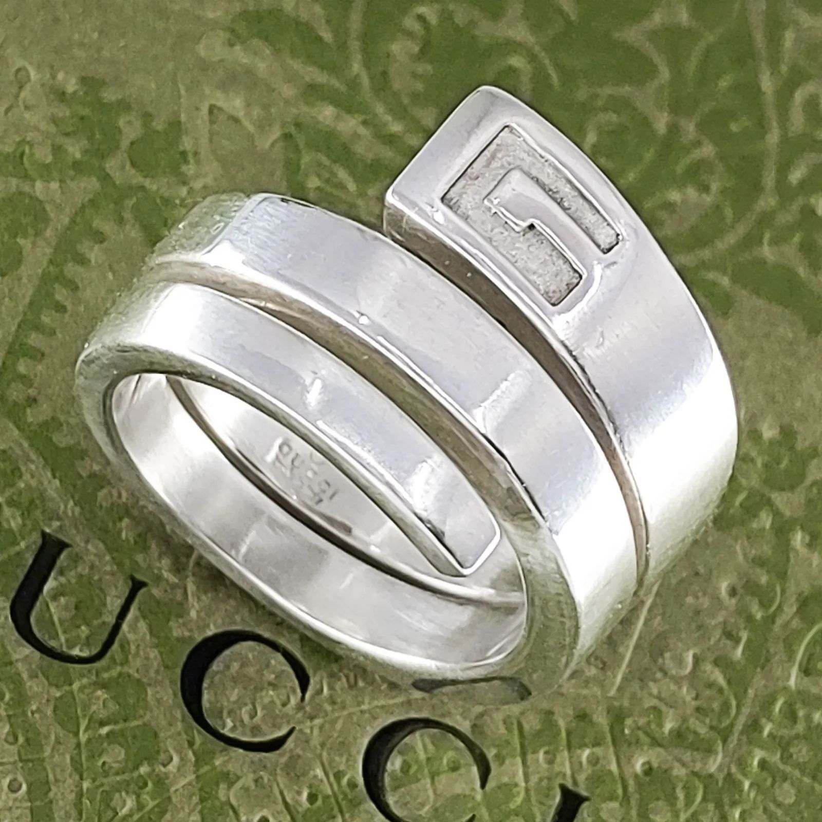 Gucci グッチ スパイラル スネーク リング 約11号 (内径16.4mm