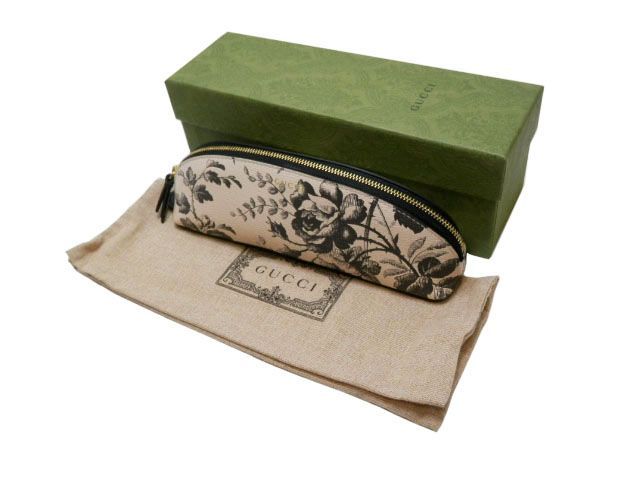 未使用品】グッチ GUCCI フラワープリント/フローラプリント ペン 