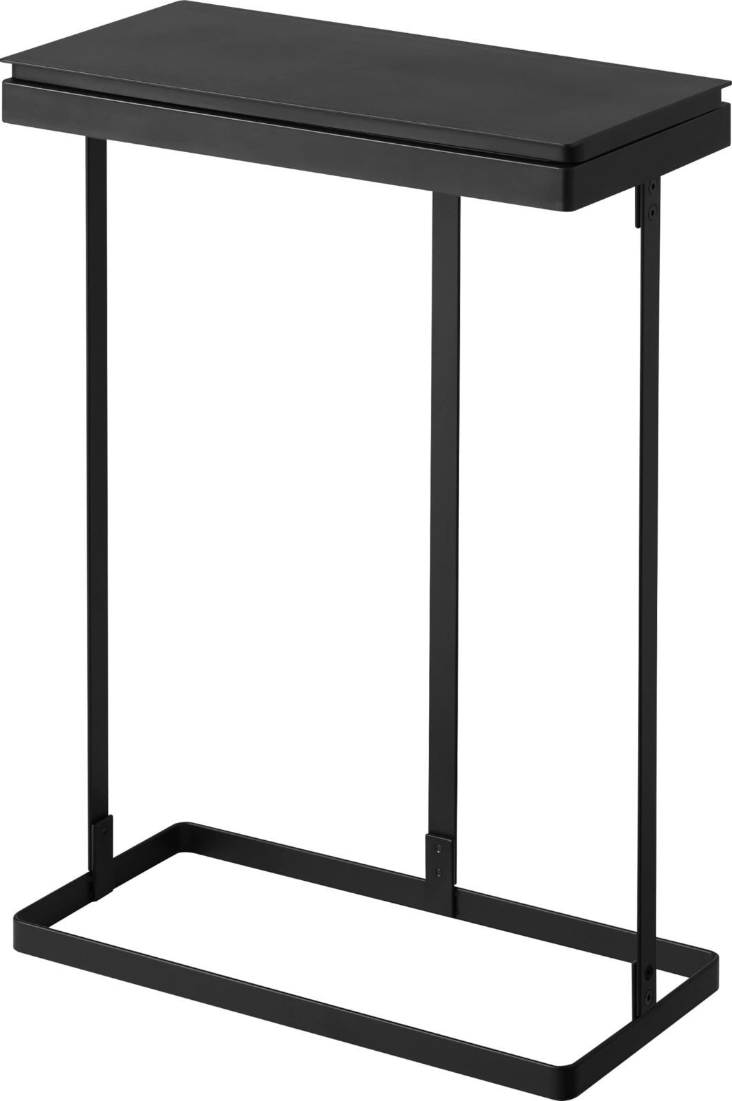 Color ブラック_Style 単品 山崎実業 Yamazaki スリム 蓋付き 分別 ゴミ袋ホルダー 45L 横開き ブラック W39×D19×H55cm タワー tower ゴミ箱 取り換え簡単 1762