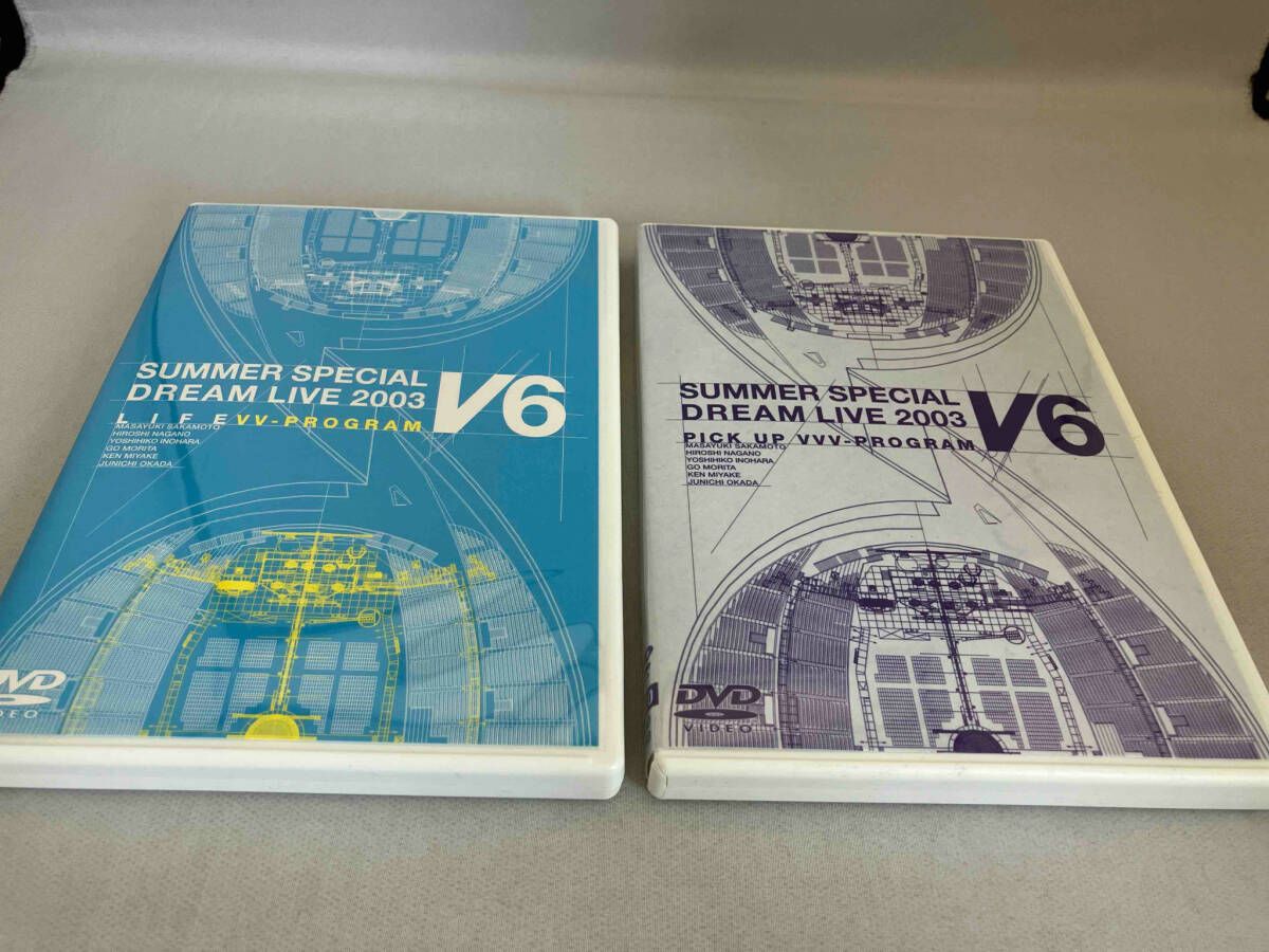 DVD LOVE&LIFE~V6 SUMMER SPECIAL DREAM LIVE 2003 VVProgram