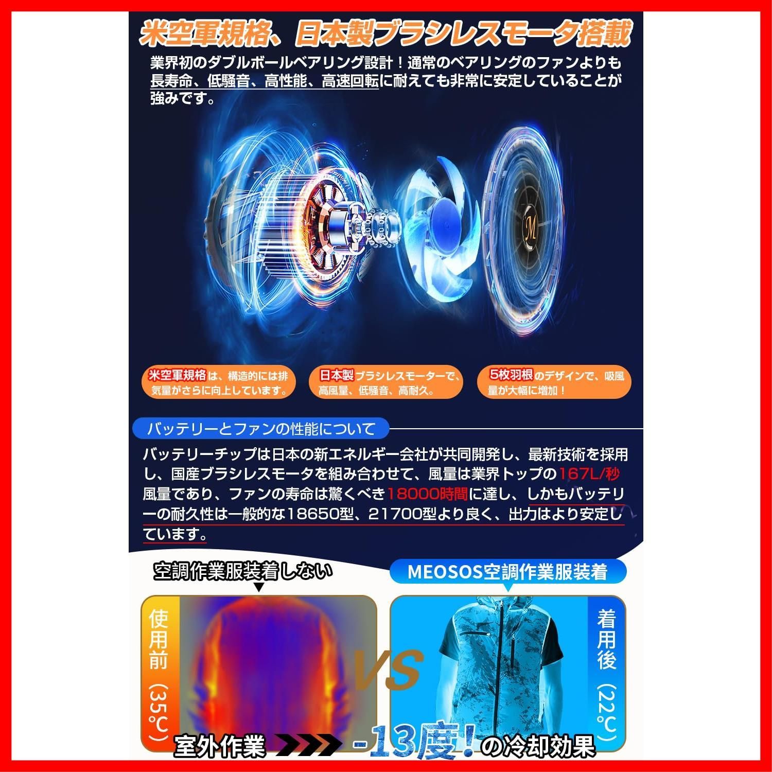 5段階風量調節 最大26時間使用時間