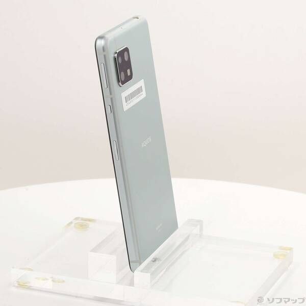 品〕 AQUOS sense5G 64GB オリーブシルバー SHG03 auロック解除SIM