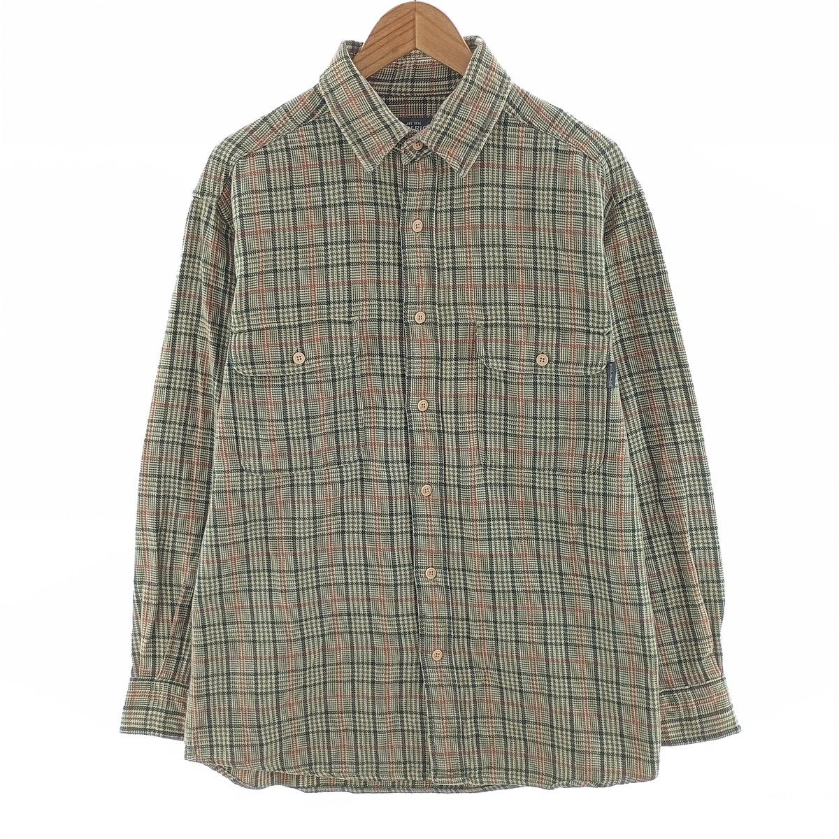 古着 ウールリッチ WOOLRICH 長袖 フランネルチェックシャツ メンズM相当/eaa404938