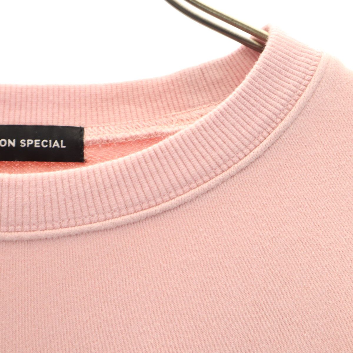 MAISON SPECIAL 長袖　カットソー ピンク レディース　F MAISON SPECIAL メゾンスペシャル 長袖 オーバーシルエット