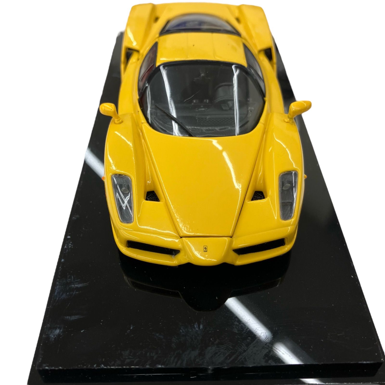 定番特価1/43 京商 FERRARI ENZO 黄 乗用車