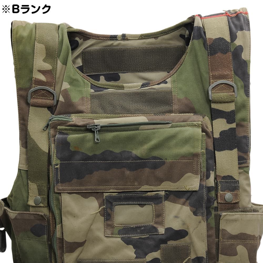 フランス軍放出品 S3 ボディアーマー CCE迷彩 GPB [ 106a116cm / 並品 ] military FELIN