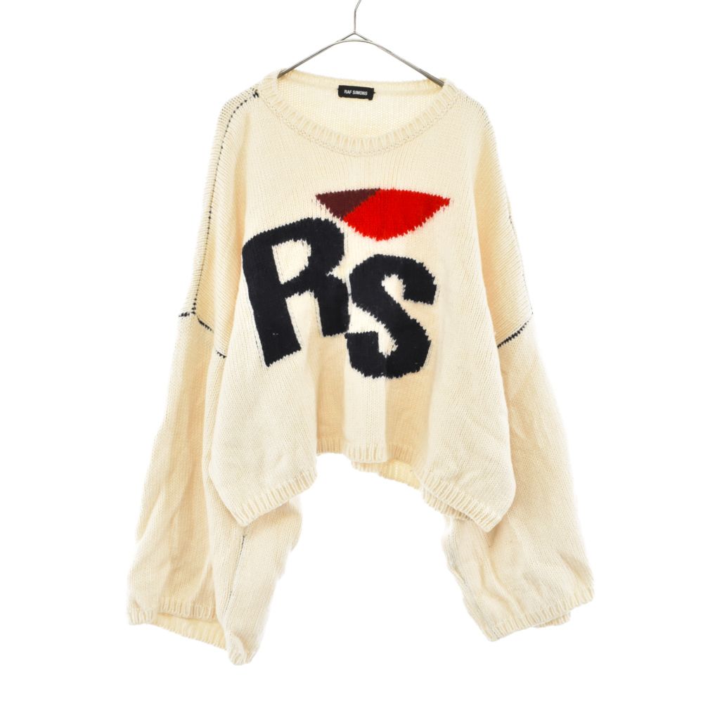 RAF SIMONS ラフシモンズ 22AW Loose fit cropped wool jacquard RS