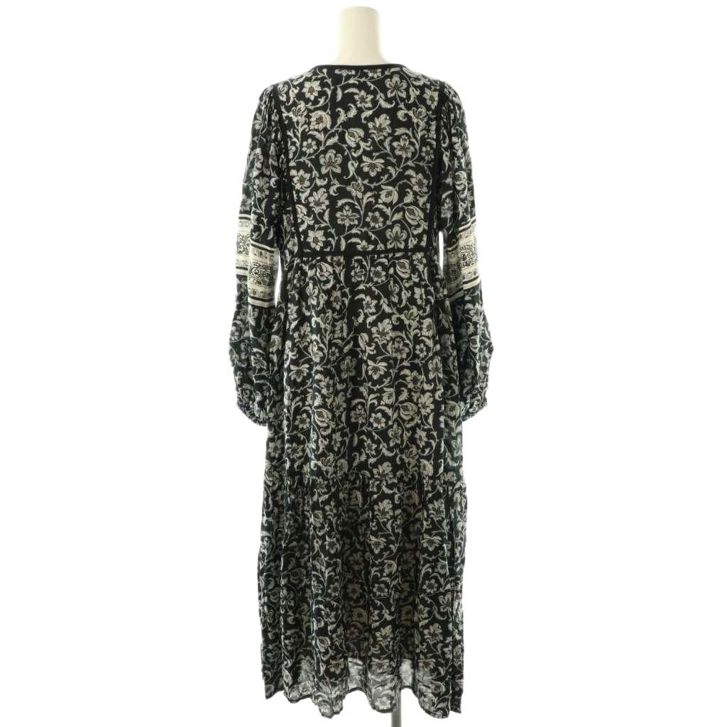 フレームワーク Framework 更紗プリントワンピース ロング 長袖
