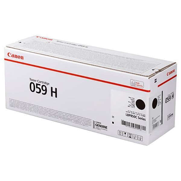 まとめ）【純正品】CANON 3627C001 トナーカートリッジ059Hブラック