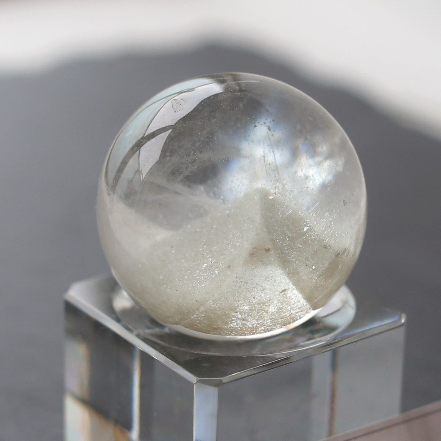 希少！AAファントムクォーツ丸玉 ファントムスフィア レア！ 希少！AAファントムクォーツ丸玉 ファントムスフィア レア！ - メルカリ