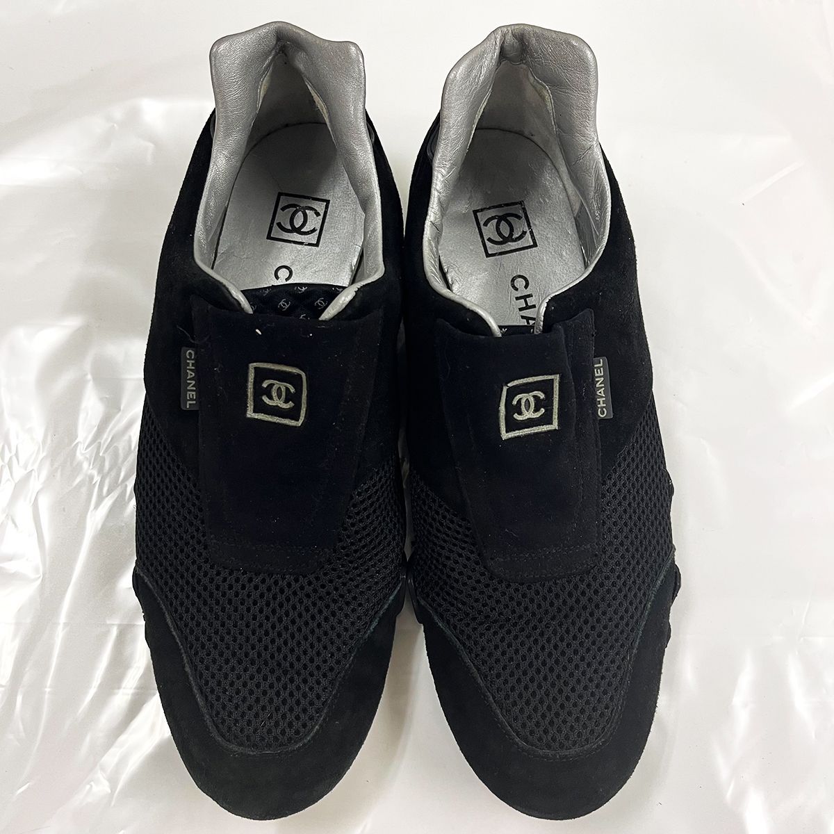 CHANEL シャネル 靴 ブラック レディース ブランド 35 1/2サイズ